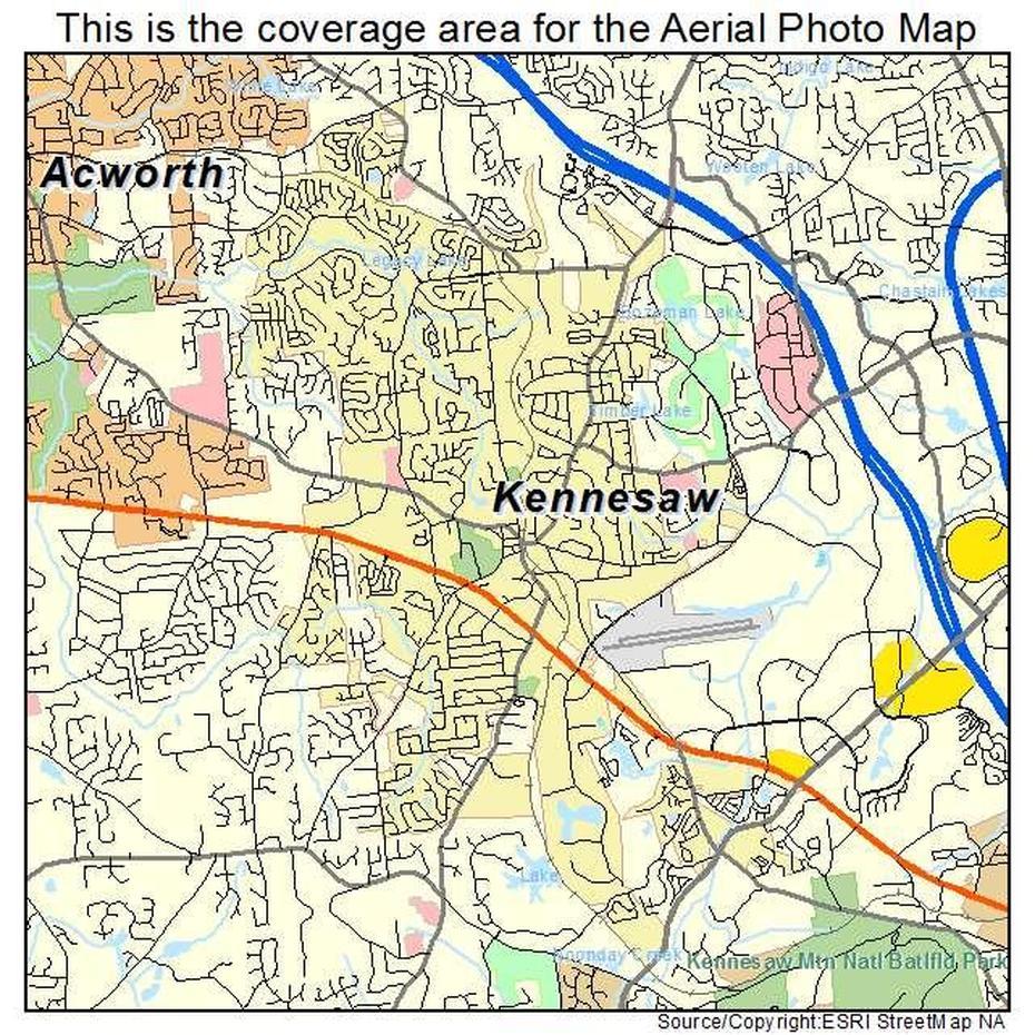 Aerial Photography Map Of Kennesaw, Ga Georgia, Kennesaw, United States, Kennesaw Ga, Kennesaw Mountain