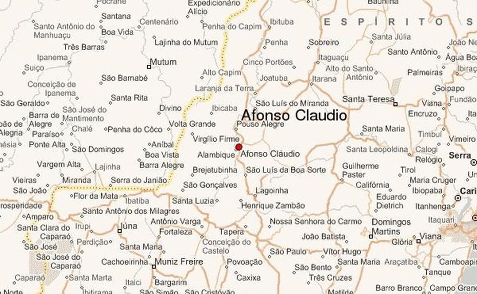 Afonso Claudio Location Guide, Afonso Cláudio, Brazil, Brazil  Printable, Simple Brazil