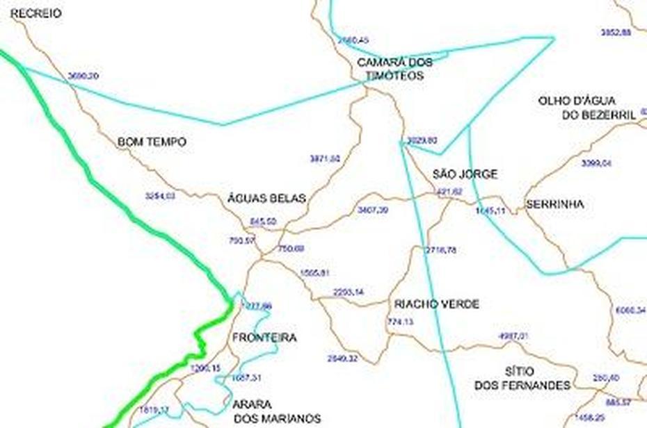 Agua Dulce Ca, Agua Fria, Belas, Águas Belas, Brazil