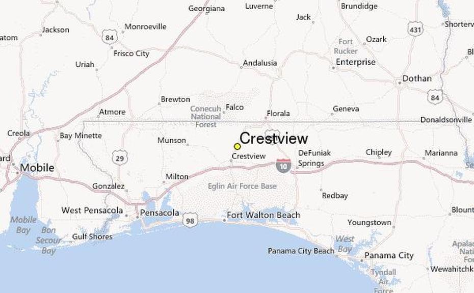 Crestview Florida, Warrior Alabama, Record, Crestview, United States