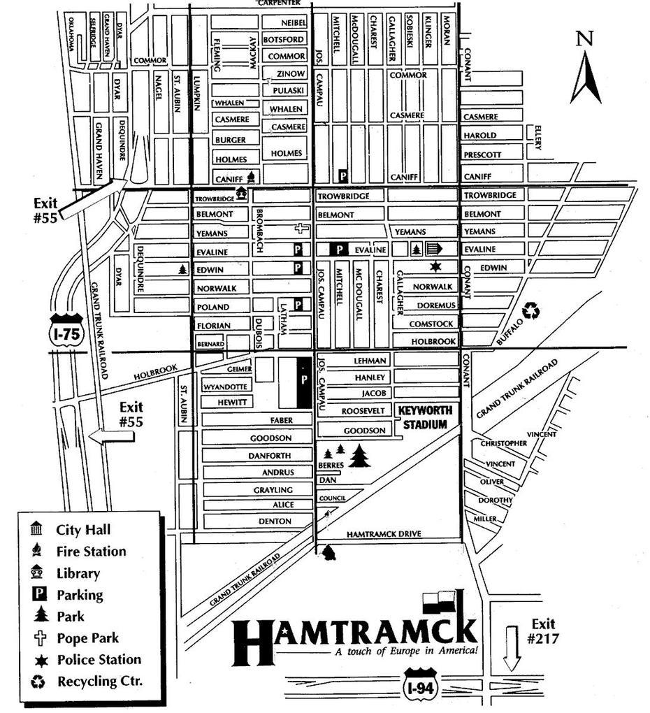 Hamtramck | Norwalk, Michigan, Prescott, Hamtramck, United States, Poletown  Detroit, Highland Park Mi