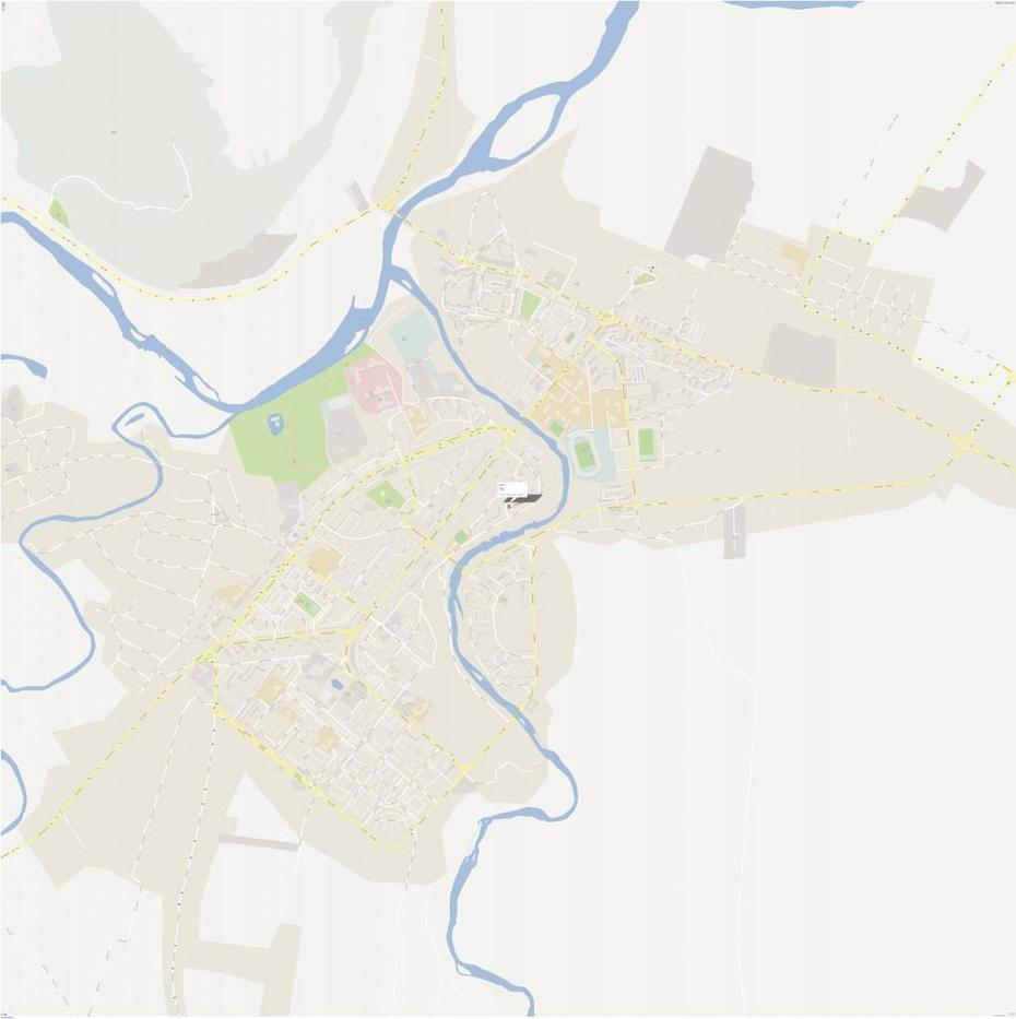 Harta Onesti, Oneşti, Romania, Romania River, Topographic  Romania