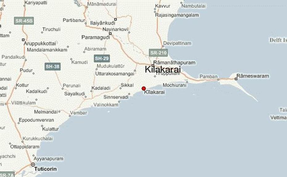 Kilakarai Location Guide, Kīlakkarai, India, India  With City, India  Drawing