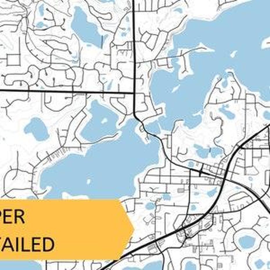 Printable Map Of Prior Lake Minnesota United States | Etsy, Prior Lake, United States, United States  With City, Great Lakes Usa