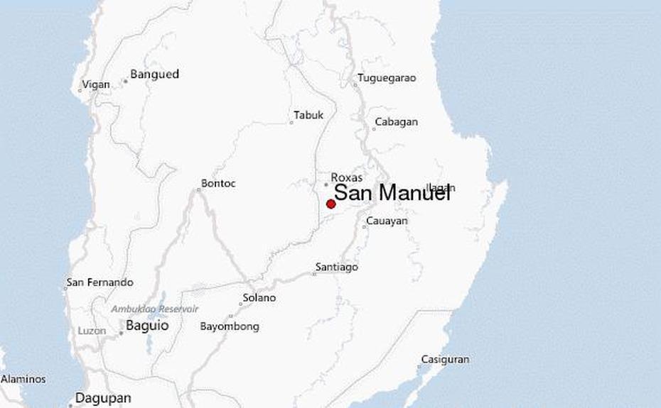 San Manuel Az Street, San Manuel Casino, Location Guide, San Manuel, Philippines