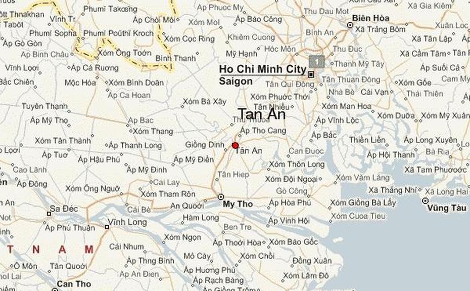 Tien Giang Vietnam, Tan My Vietnam, Location Guide, Tân An, Vietnam