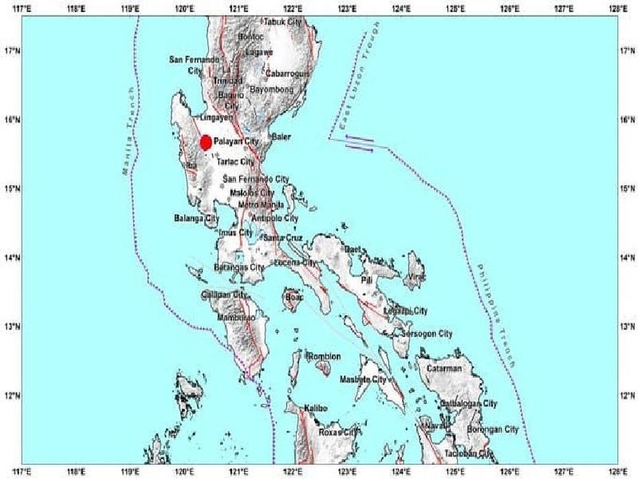 Tumamang Pagyanig Sa Mayantoc, Tarlac Itinaas Sa Magnitude 3.4 | Dziq …, Mayantoc, Philippines, Mayantoc, Philippines