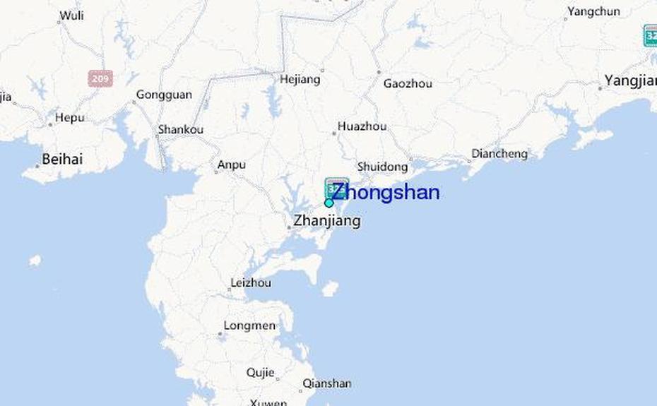 Zhongshan Tide Station Location Guide, Zhongshan, China, Yinchuan China, Zhuhai China