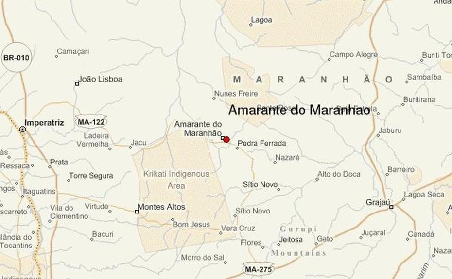 Amarante Do Maranhao Location Guide, Amarante Do Maranhão, Brazil, Maranhao  A, Sao Luis  Maranhao