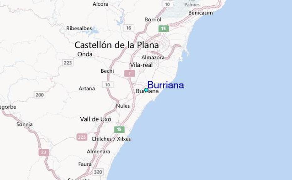 Burriana Tide Station Location Guide, Burriana, Spain, Mojacar Spain, Roses Spain