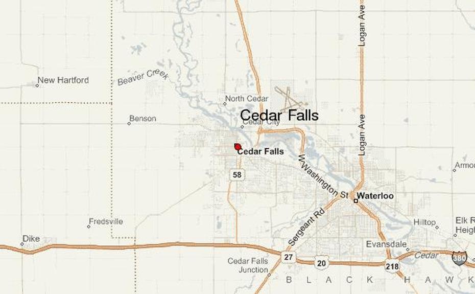 Cedar Falls Iowa, Iowa Usa, Location Guide, Cedar Falls, United States