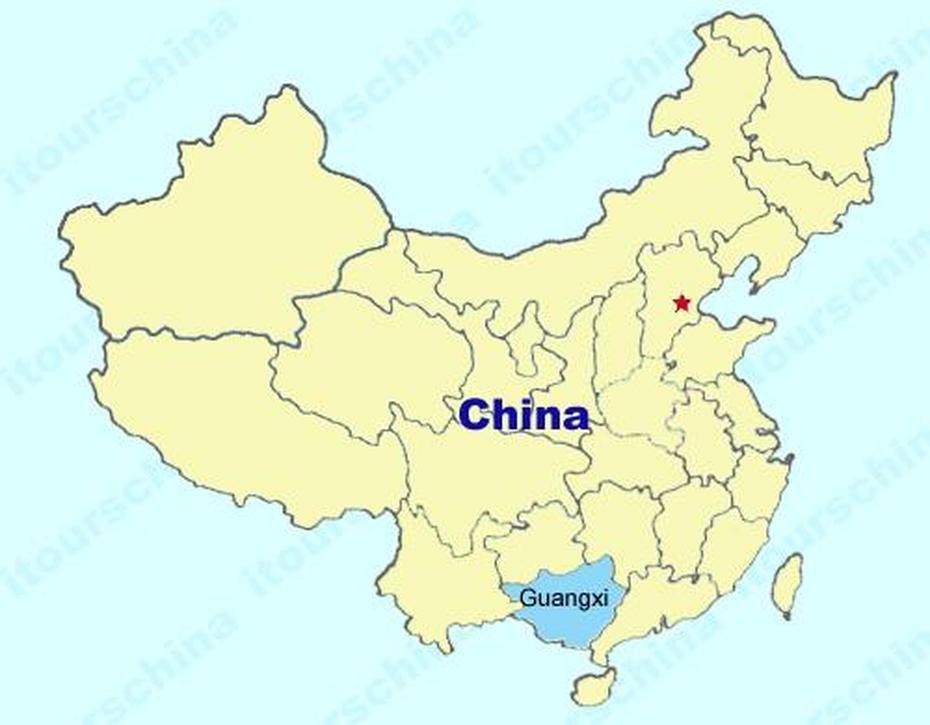 Guangxi Map, Map Of China, Guangxi Province Maps, Guanxi, Taiwan, Guangxi  Province, Guangxi  Clique