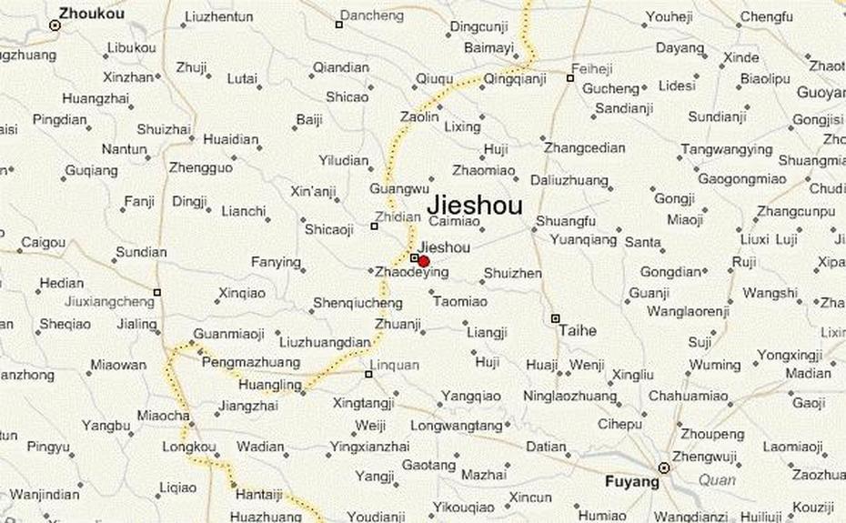 Jieshou Location Guide, Jieshou, China, South China, China  Graphic