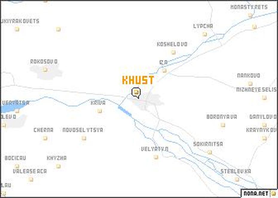 Khust (Ukraine) Map – Nona, Khust, Ukraine, Ukraine 4K, Ukraine Castles