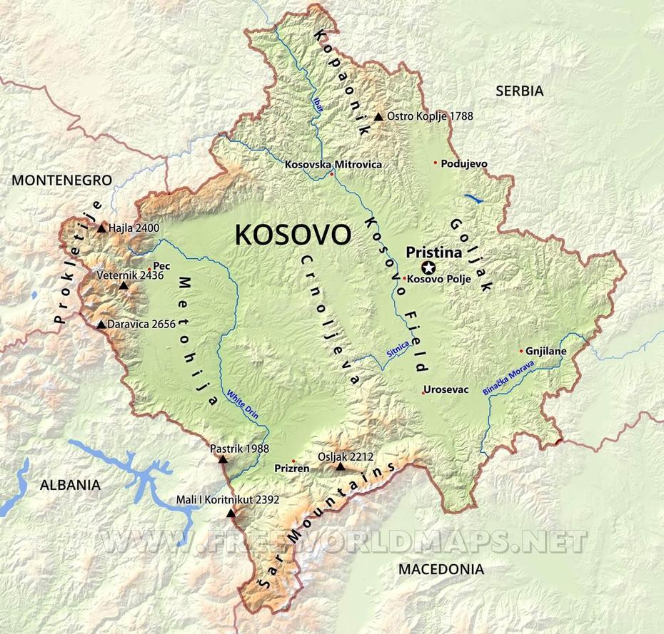 Where Is Kosovo On A Map – Cape May County Map, Istog, Kosovo, Kosovo Physical, Bliski Istok  A