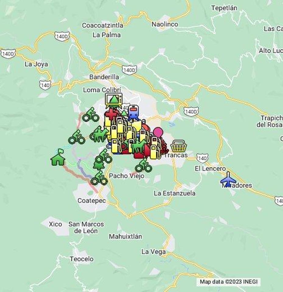 Mapa Turistico De Xalapa, Xalapa, Mexico, Veracruz Mexico  Location, Xico Veracruz Mexico