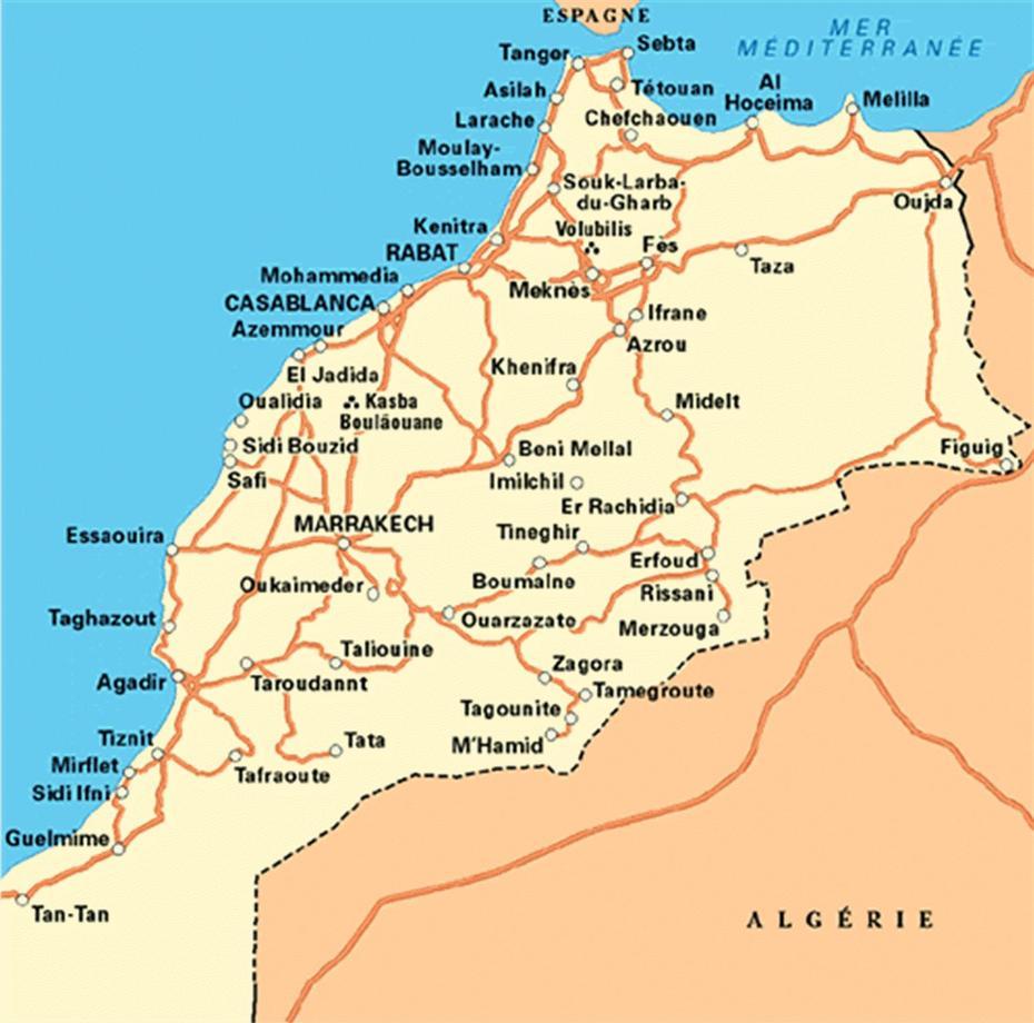 Morocco Map – Travelsfinders, Sabaa Aiyoun, Morocco, Tourist  Of Morocco, Agadir Morocco