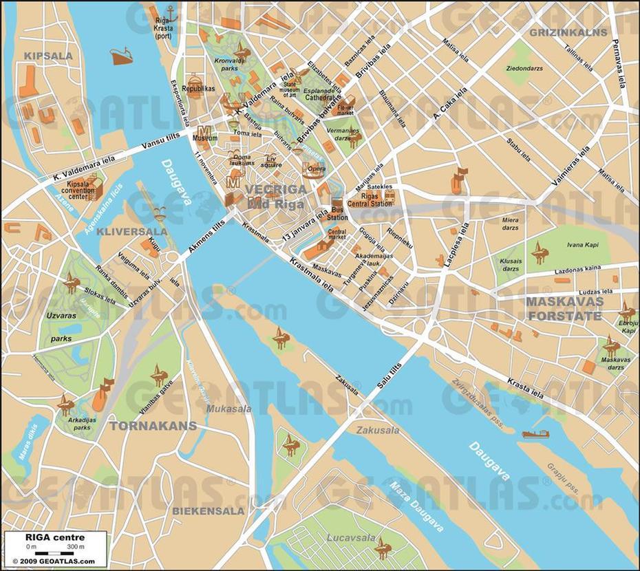 Riga Map, Riga, Latvia, Latvia  Outline, Latvia Europe