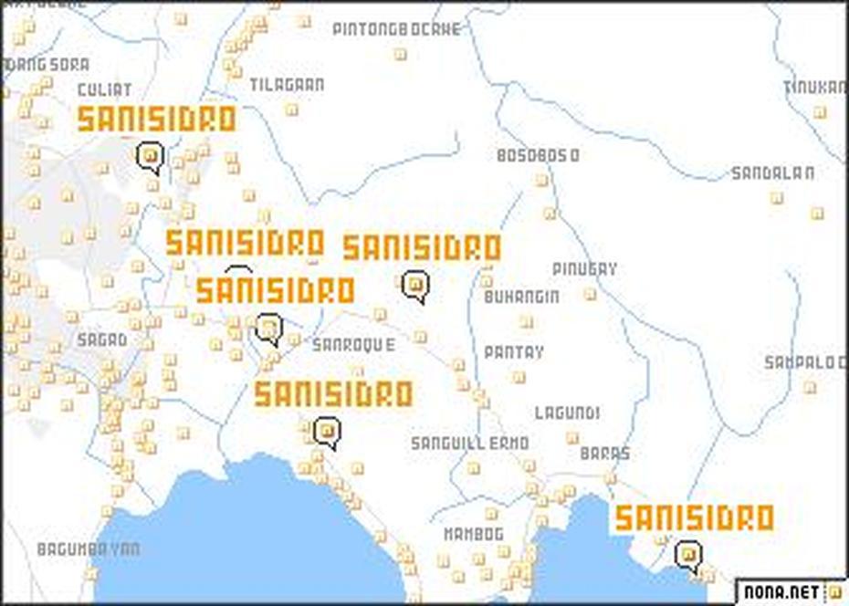 San Isidro (Philippines) Map – Nona, San Isidro, Philippines, San Isidro Saint, Northern Samar Philippines