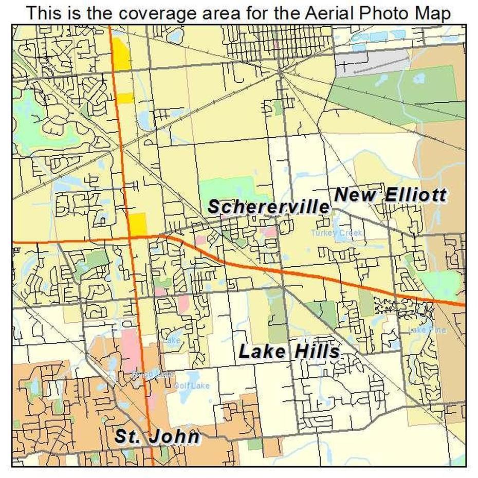 Where Is Schererville Indiana, Downtown Schererville Indiana, Photography , Schererville, United States