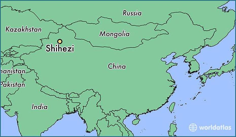 Where Is Shihezi, China? / Shihezi, Xinjiang Map – Worldatlas, Shihezi, China, Uyghur  Region, Xinjiang  City