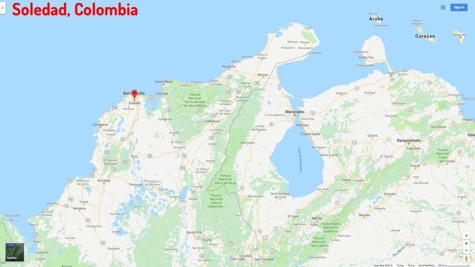 Soledad Map And Soledad Satellite Image, Soledad, Colombia, Barranquilla Colombia, Soledad California