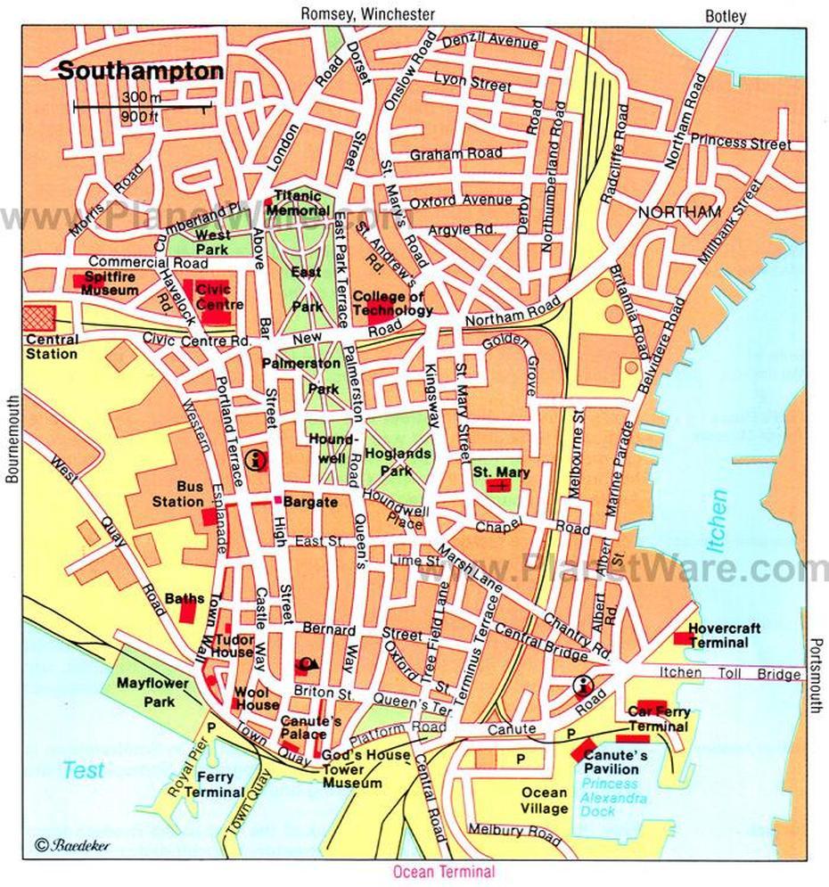 Southampton Map And Southampton Satellite Image, Southampton, United Kingdom, Ramsgate Uk, Ramsgate  Airport