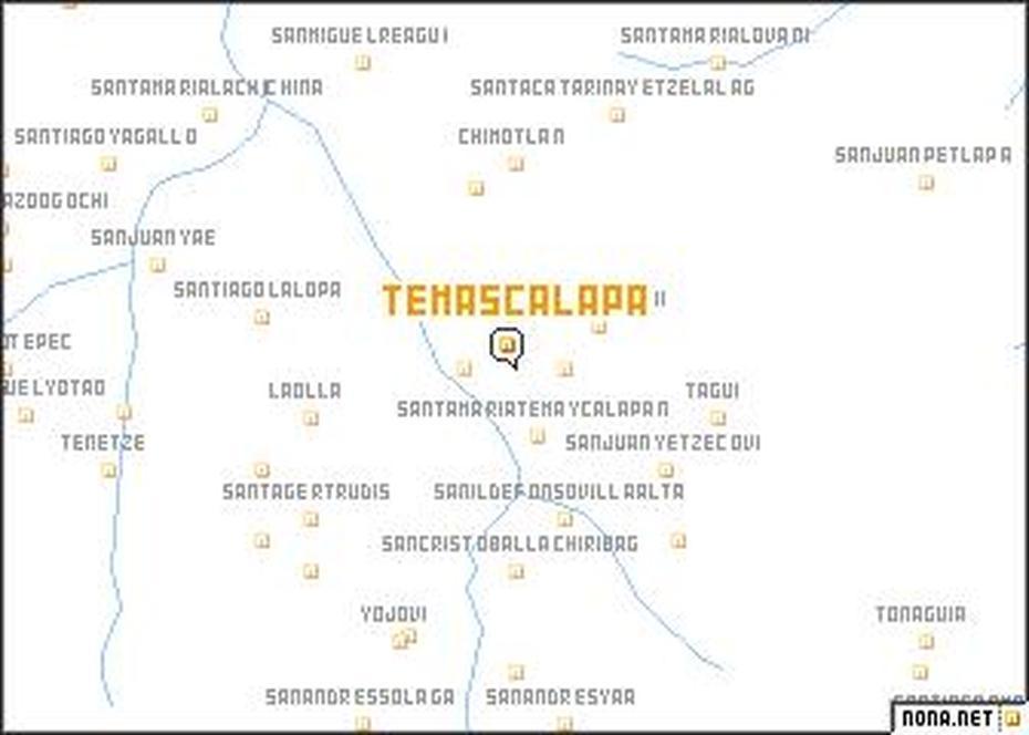 Temascalapa (Mexico) Map – Nona, Temascalapa, Mexico, Tierra Y  Libertad, Gobierno Del Estado De Mexico