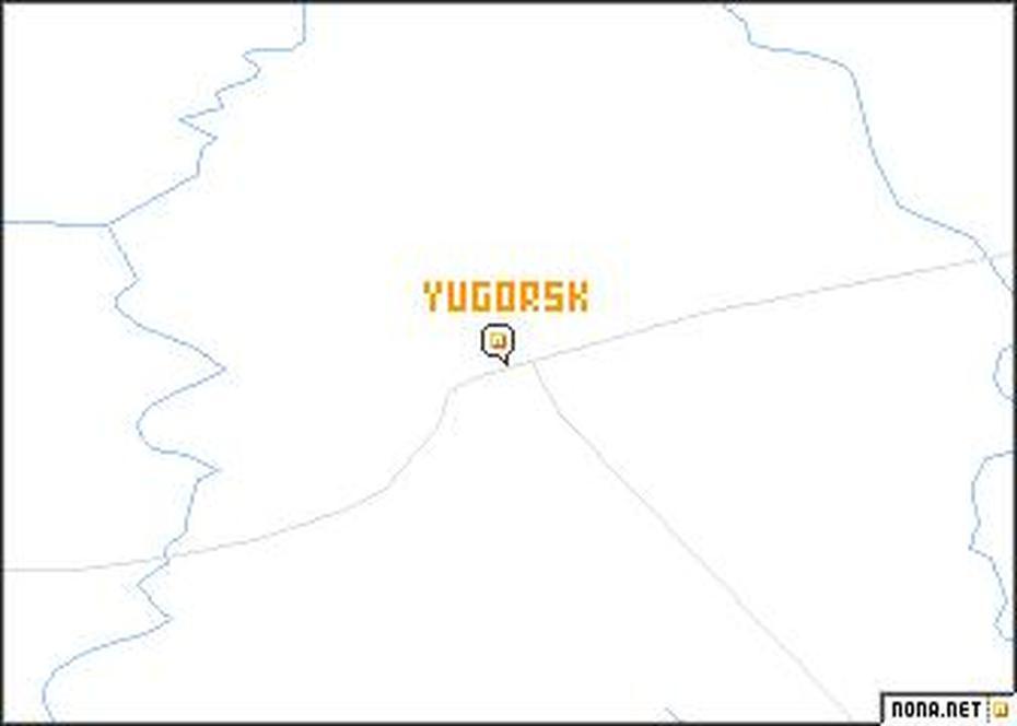 Yugorsk (Russia) Map – Nona, Yugorsk, Russia, Russia  With Countries, Western Russia