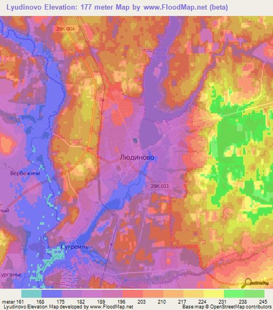 Elevation Of Lyudinovo,Russia Elevation Map, Topography, Contour, Lyudinovo, Russia, Russia  With Countries, Western Russia