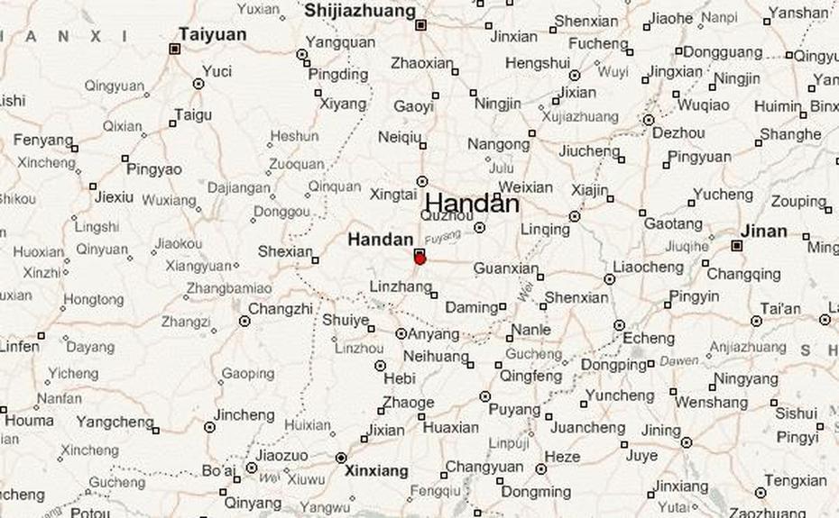 Handan Map – Travelsfinders, Handan, China, Liaoning China, Shijiazhuang China