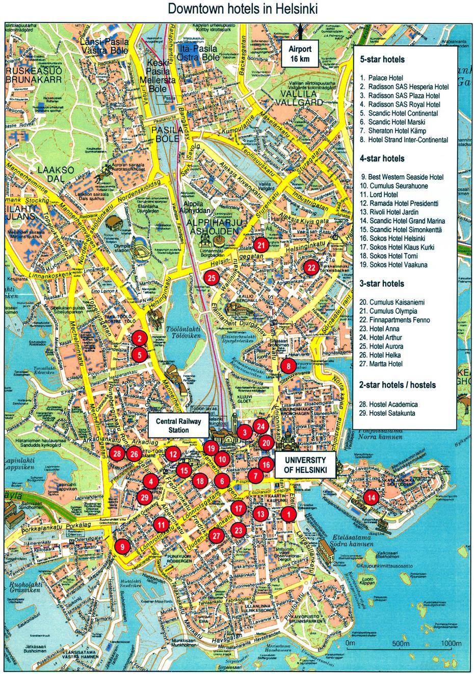 Helsinki Finland Tourist Map – Helsinki Finland  Mappery, Helsinki, Finland, Helsinki On, Helsinki  Europe