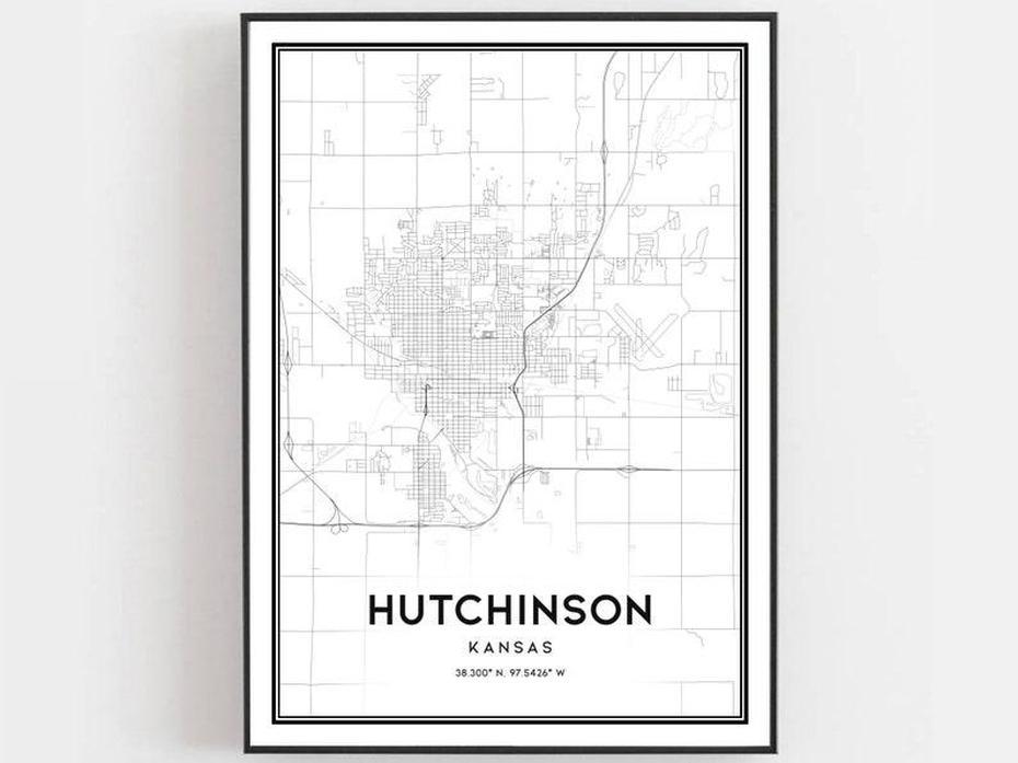 Of Hutchinson Mn Area, Hutchinson Kansas Street, Etsy, Hutchinson, United States