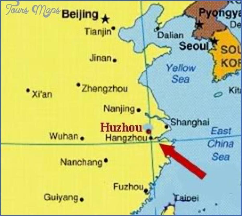 Huzhou Map – Toursmaps, Huazhou, China, Wuxi China, Boluo