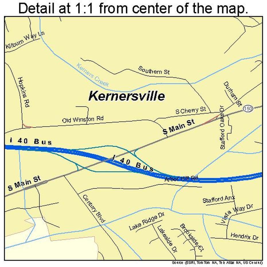 Kernersville North Carolina Street Map 3735600, Kernersville, United States, Where Is Kernersville Nc, North Carolina  Kernersville Nc