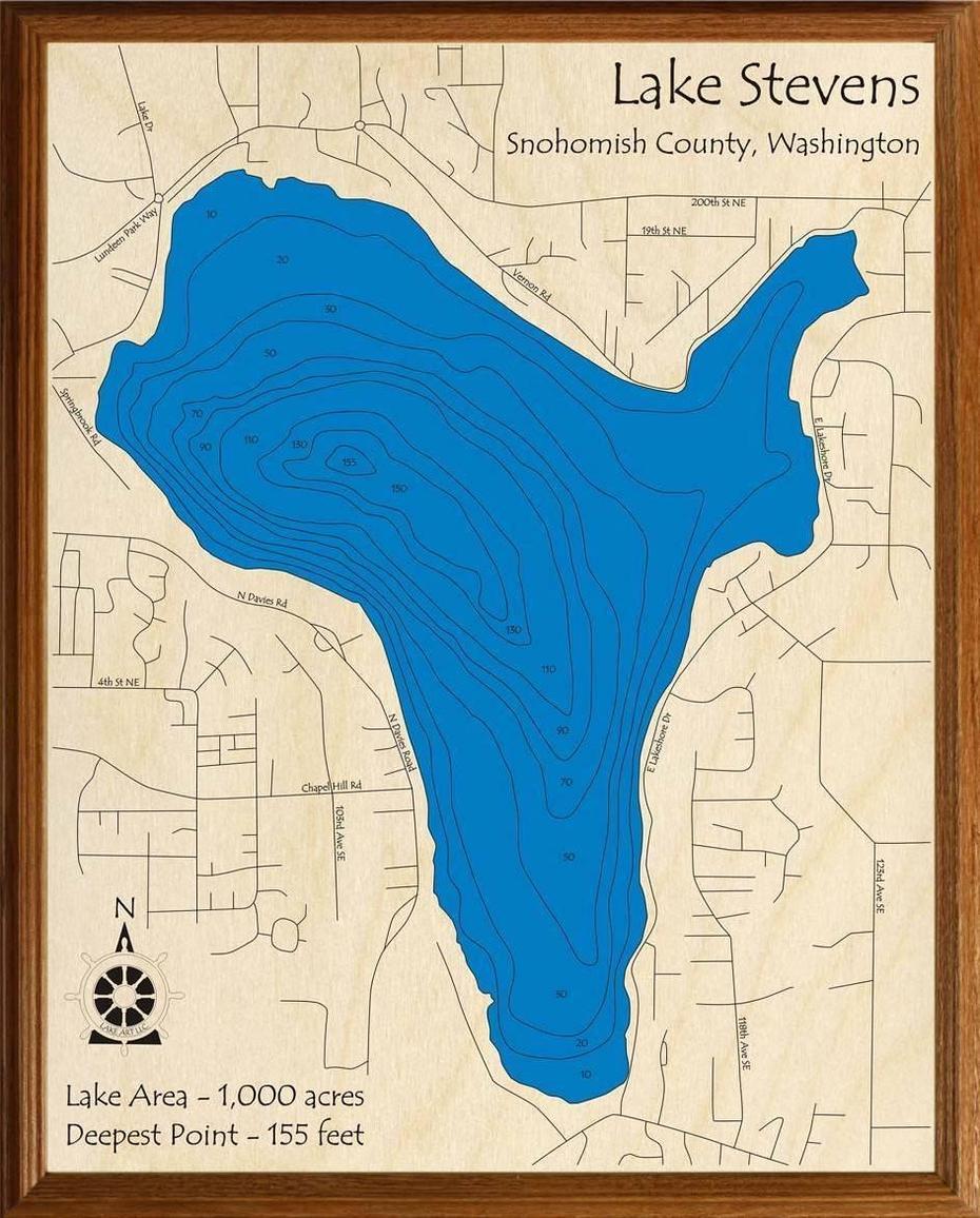 Lake Stevens | Lakehouse Lifestyle, Lake Stevens, United States, United States  With Cities And Rivers, Printable Us  With Rivers