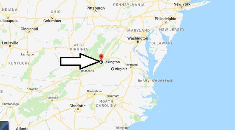 Where Is Lexington, Virginia? What County Is Lexington? Lexington Map …, Lexington, United States, 50 United States, United States America  Usa