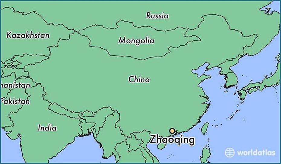 Map Of Zhaoqing China – 88 World Maps, Zhaoqiao, China, Dongying  City, Dongguan China