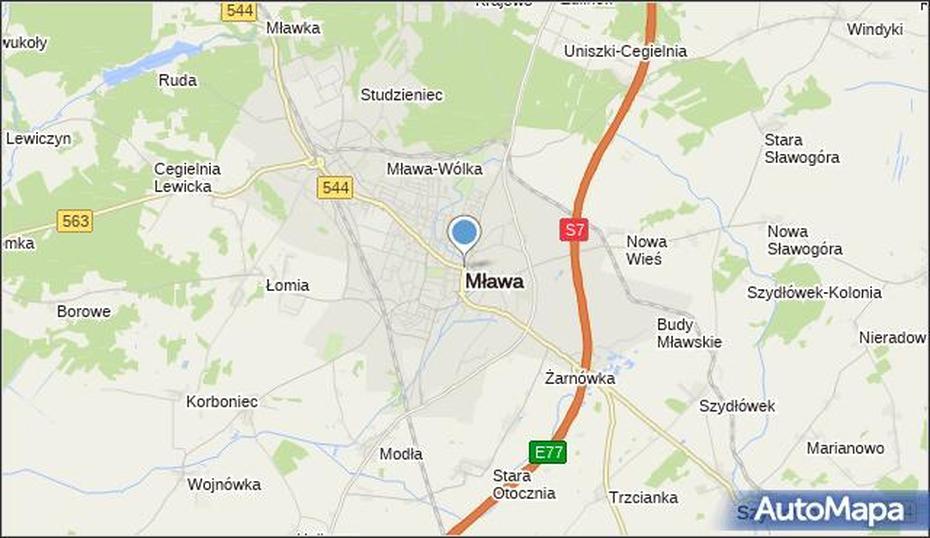 Mawa Mapa | Mapa, Mława, Poland, Warsaw Poland, Nowy Sacz