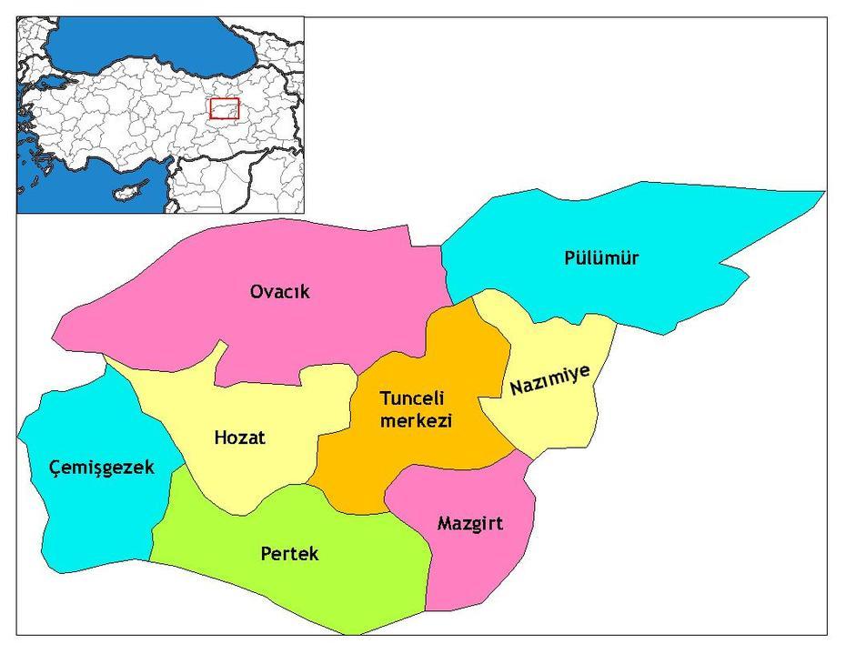 Merkez Turkey, Malatya Turkey, Provinz, Tunceli, Turkey