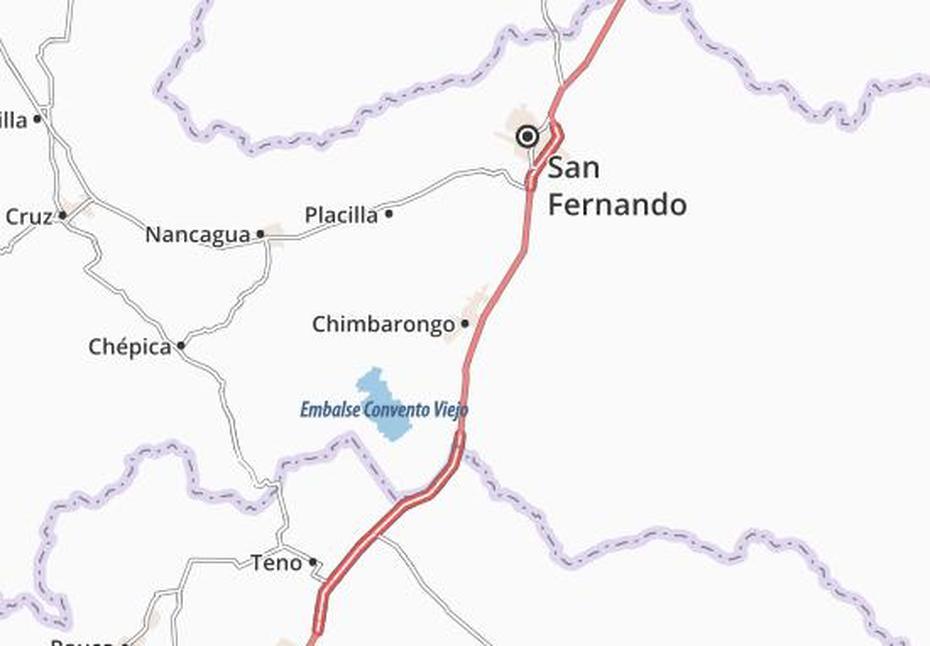 Michelin Chimbarongo Map – Viamichelin, Chimbarongo, Chile, Chile Geography, Wine  Of Chile