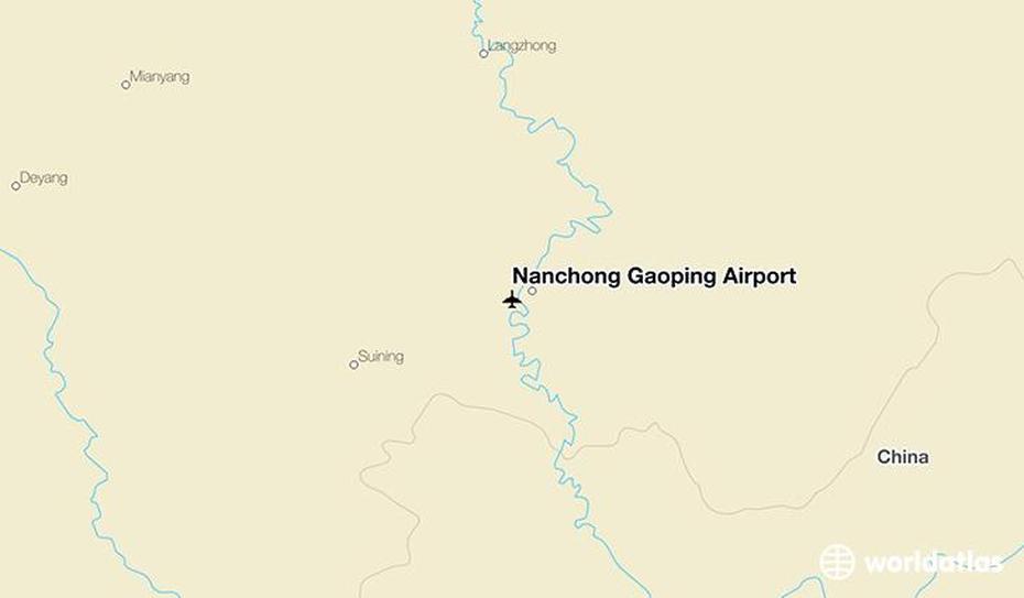 Nanchong Gaoping Airport (Nao) – Worldatlas, Gaoping, China, Wuhan Hubei, Of Hubei China