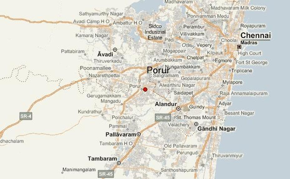 Porur Location Guide, Porur, India, Prestige Bella  Vista, India Elevation