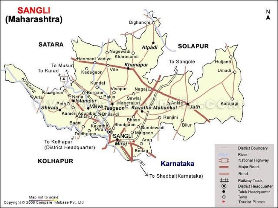 Sangli District: Map, Sāngli, India, Ganesh  Temple, Sangli  Maharashtra