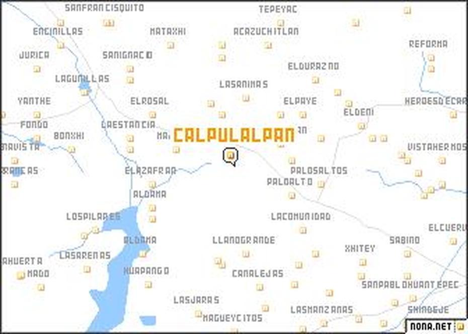 Calpulalpan (Mexico) Map – Nona, Calpulalpan, Mexico, America Mexico, Highway  Of Mexico
