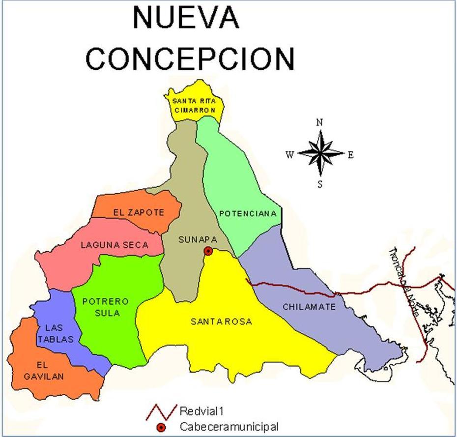 A De Chalatenango El Salvador, La Nueva Concepcion Chalatenango El Salvador, Alcaldia Municipal, Nueva Concepción, El Salvador