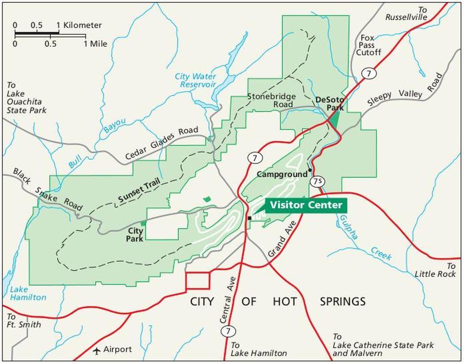 File:Nps Hot-Springs-Regional-Map.Gif – Wikimedia Commons, Hot Springs, United States, Spednic  Lake, Marias Pass  Obelisk