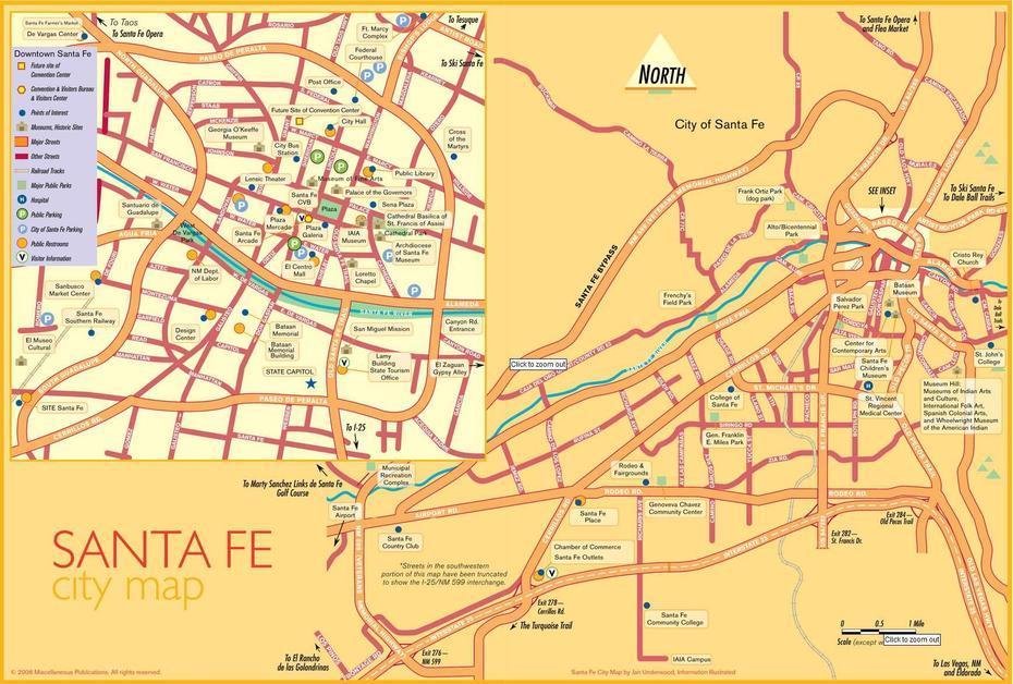 Large Santa Fe Maps For Free Download And Print | High-Resolution And …, Santa Fe, Philippines, Santa Fe Beach, Hyundai Santa Fe Gls