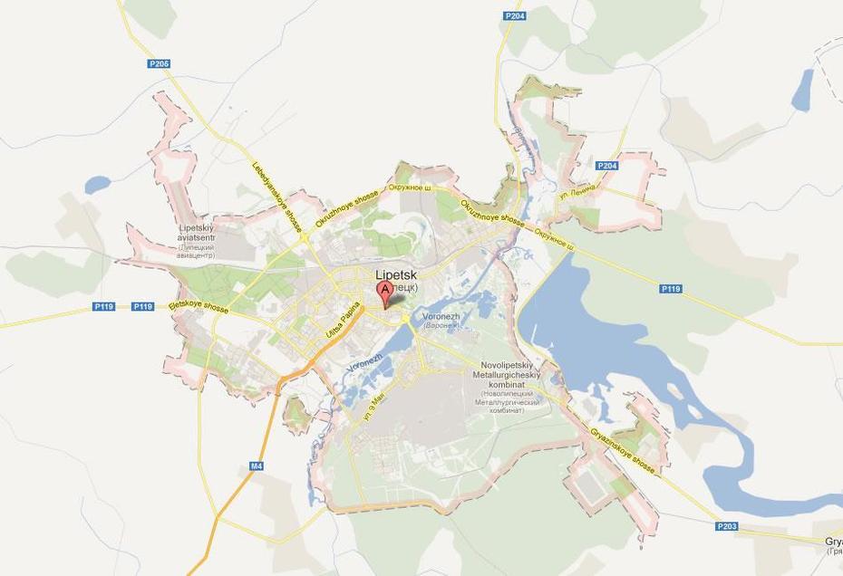 Lipetsk Map, Lipetsk, Russia, Khabarovsk, Saransk Russia