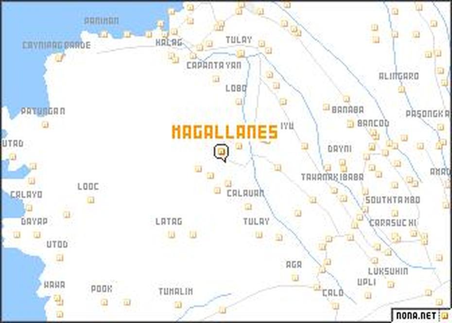 Magallanes (Philippines) Map – Nona, Magallanes, Philippines, Mrt Stations Philippines, Muelmar Magallanes